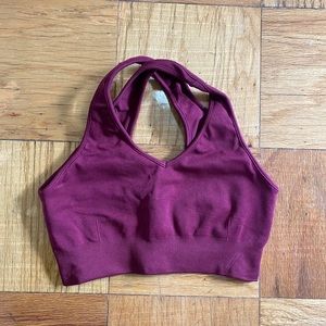 Tala burgundy iris bra